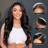 Allegra Body Wave Glueless Wig - True Glow Naturals