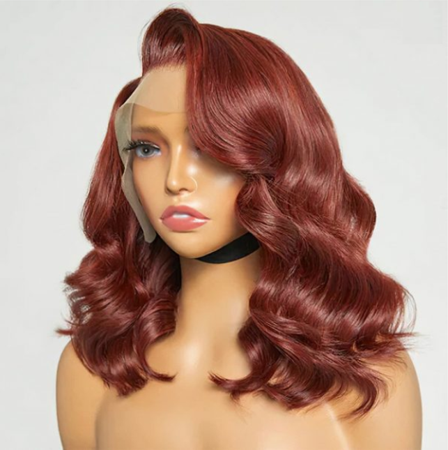 Beatrice Reddish Brown Loose Body Wave Glueless Wig