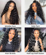 Cordelia Brazilian Loose Deep Wave Wig - True Glow Naturals