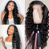 Cordelia Brazilian Loose Deep Wave Wig - True Glow Naturals