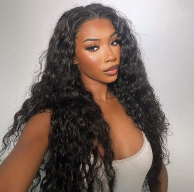 Della Brazilian Water Wave Wig