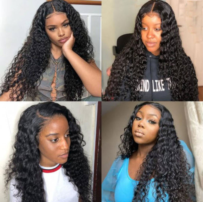 Demetria Brazilian Deep Curly Wave Wig - True Glow Naturals