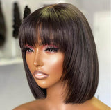 Antoinette Straight Bob With Bang - True Glow Naturals