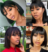 Antoinette Straight Bob With Bang - True Glow Naturals