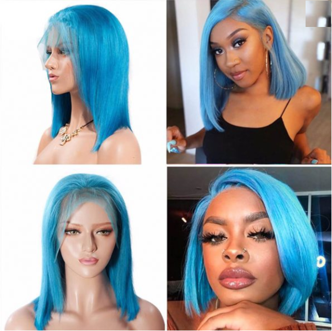 Belinda Colored Bob Wig - True Glow Naturals