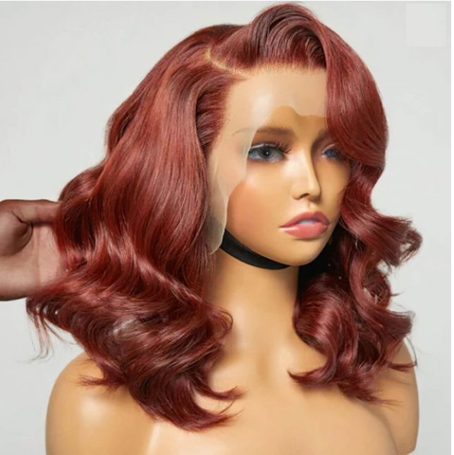 Beatrice Reddish Brown Loose Body Wave Glueless Wig