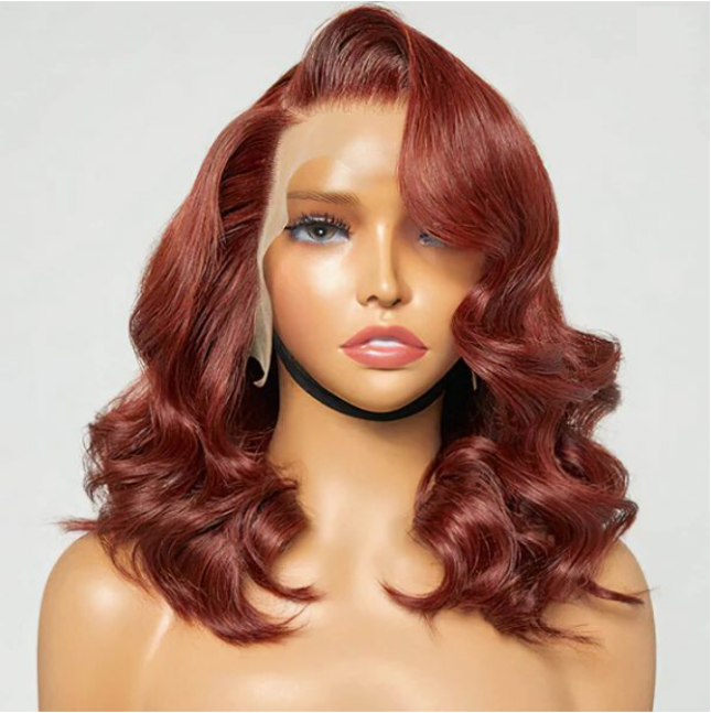 Beatrice Reddish Brown Loose Body Wave Glueless Wig