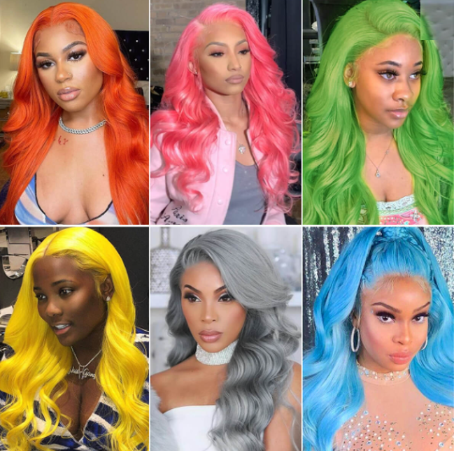 Bianca Colored Body Wave Wig