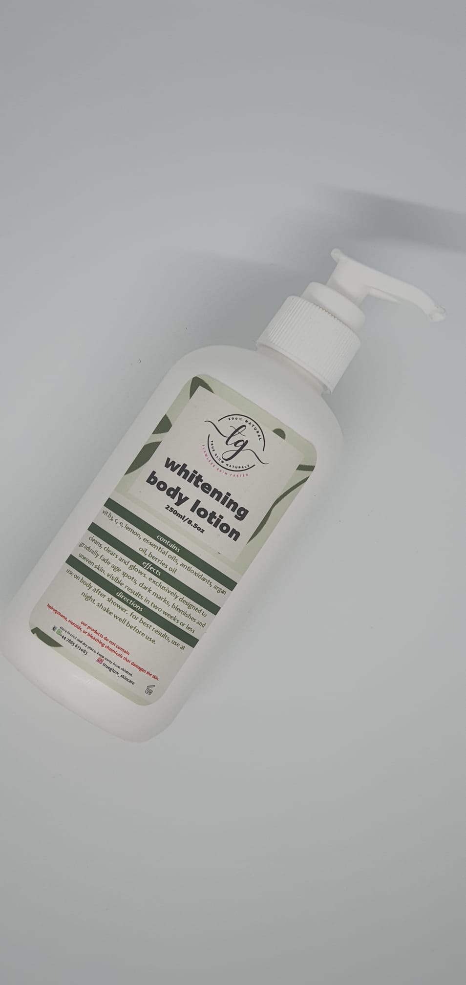 Super Brightening Body Lotion - True Glow Naturals