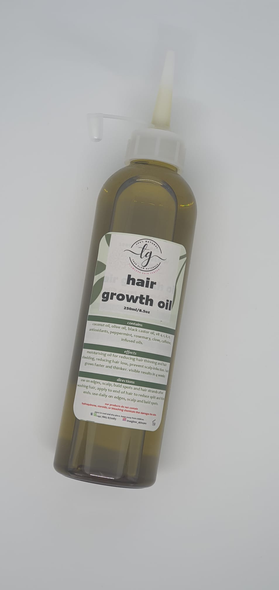 Fast Action Hair Growth Oil - Sweet Almond Oil (250ml)