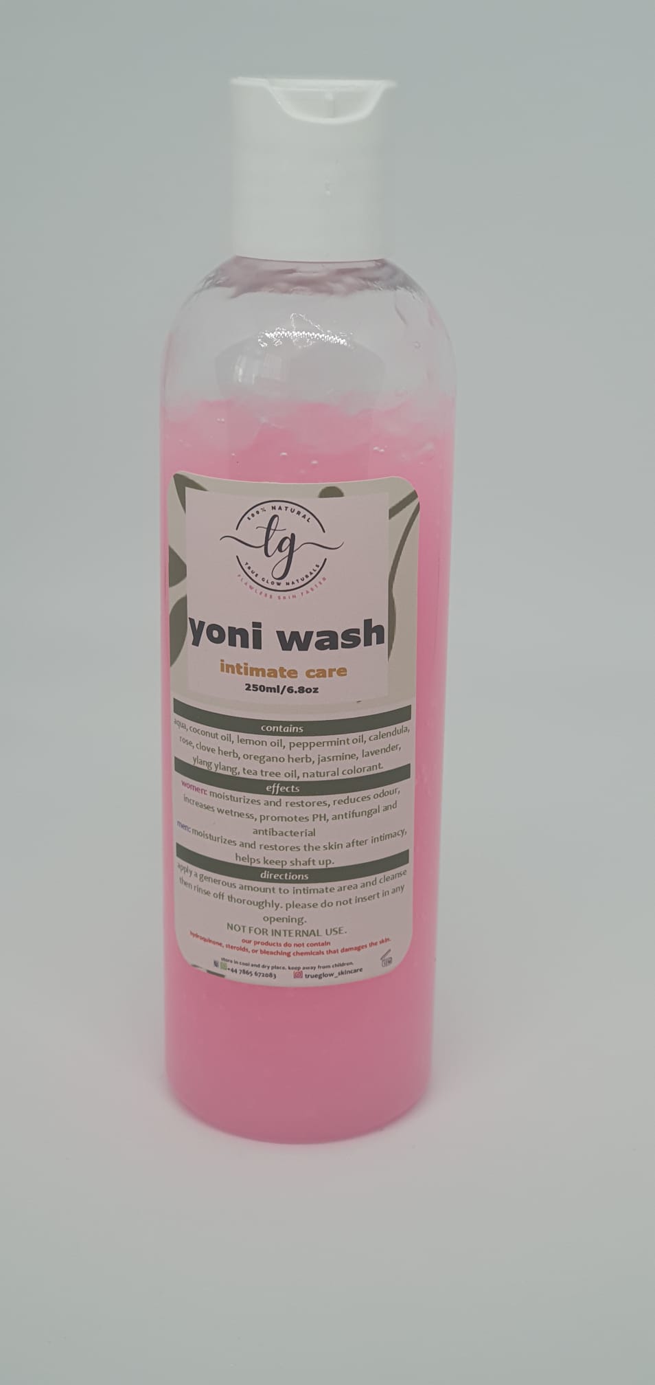 Yoni Gel Wash (250ml) - True Glow Naturals