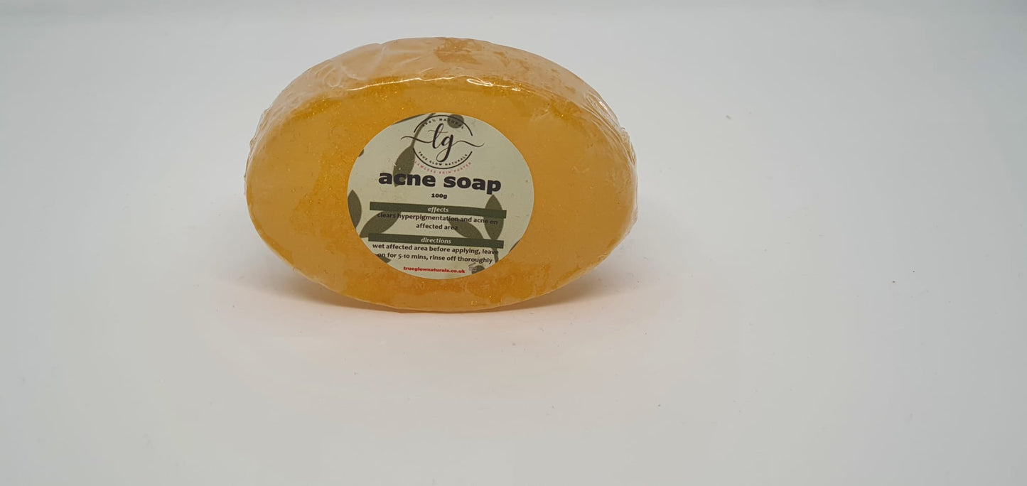 48 Hours Brightening Acne Soap (100g) - True Glow Naturals