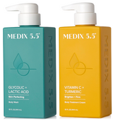 Medix 5.5 Glycolic & Lactic Acid Wash, Medix 5.5 Retinol Lotion And Medix 5.5 Vitamin C & Turmeric Lotion - True Glow Naturals