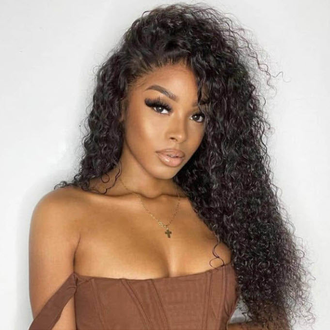 Daphne Brazilian Curly Wig - True Glow Naturals