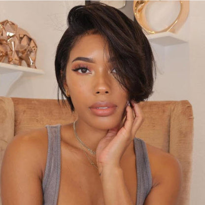 Dionne Pixie Cut Straight Wig - True Glow Naturals