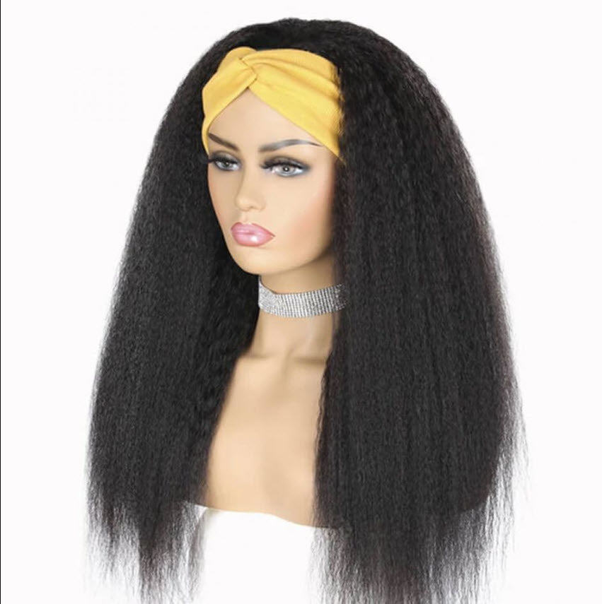 Imogen Kinky Straight Headband Wig