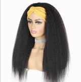 Imogen Kinky Straight Headband Wig - True Glow Naturals
