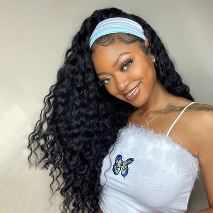 Ingrid Loose Deep Wave Headband Wig - True Glow Naturals