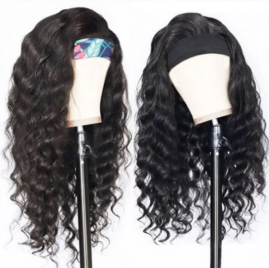 Ingrid Loose Deep Wave Headband Wig - True Glow Naturals
