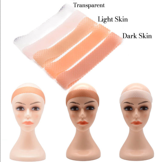 4 pcs Silicone Elastic Wig Grip