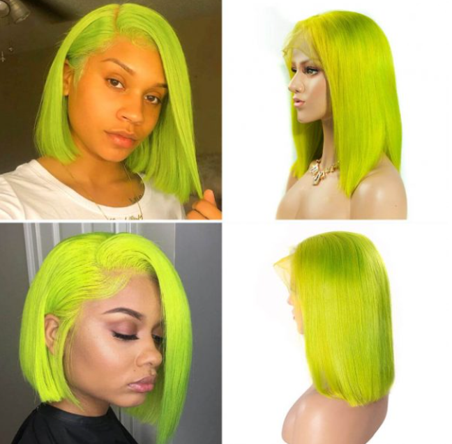Belinda Colored Bob Wig - True Glow Naturals
