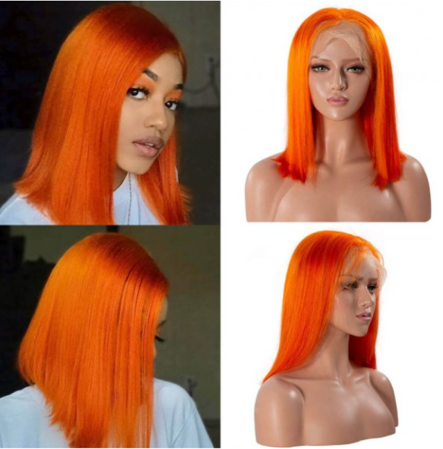 Belinda Colored Bob Wig - True Glow Naturals