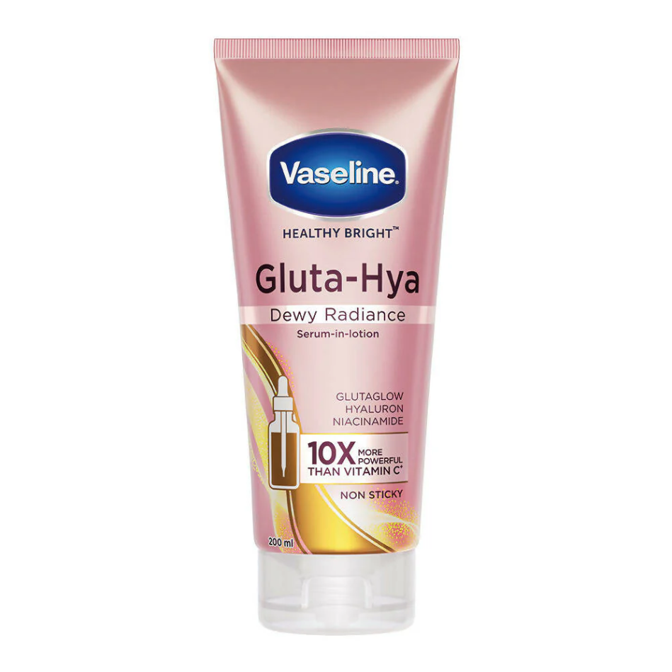 Vaseline Gluta-Hya Dewy Radiance Serum-In-Lotion (200ml/300ml) - True Glow Naturals