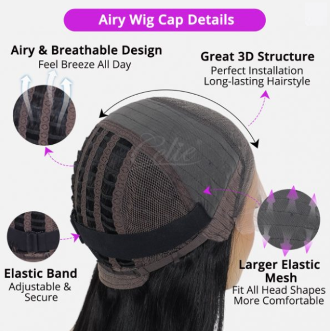 Fleur Honey Blonde Highlight Glueless Wig
