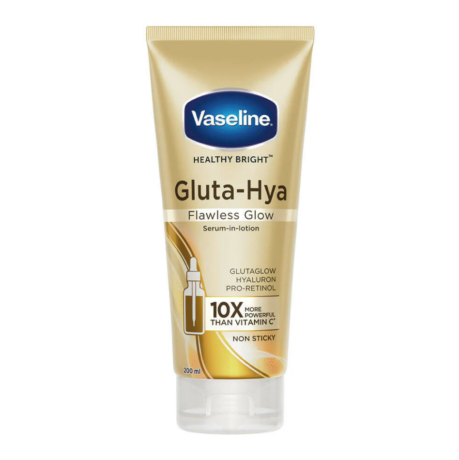 Vaseline Gluta-Hya Flawless Glow Serum-In-Lotion (200ml/300ml) - True Glow Naturals