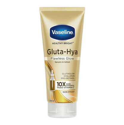 Vaseline Gluta-Hya Flawless Glow Serum-In-Lotion (200ml/300ml) - True Glow Naturals