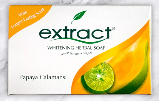 Extract Papaya Calamansi Soap 125g - Lightening & Brightening