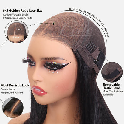 Narissa Ombre Bob Lace Closure Wig - True Glow Naturals