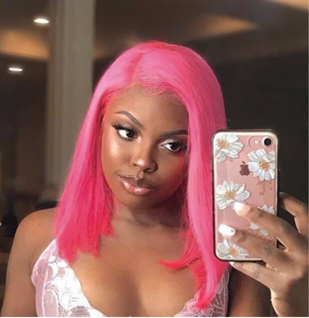 Belinda Colored Bob Wig - True Glow Naturals