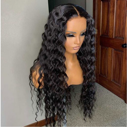 deep wave wig, loose deep wave wig, glueless wig, wavy human hair wig, natural looking wig, body wave wig, everyday wig, women wave wig, lightweight wig, soft wave wig, fashion wig, easy wear wig