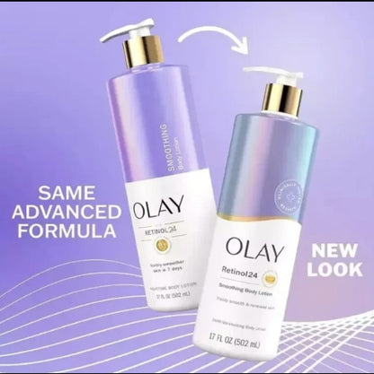 Olay Retinol B3 Hydrating Body Wash &amp; Olay Retinol Body Lotion - True Glow Naturals