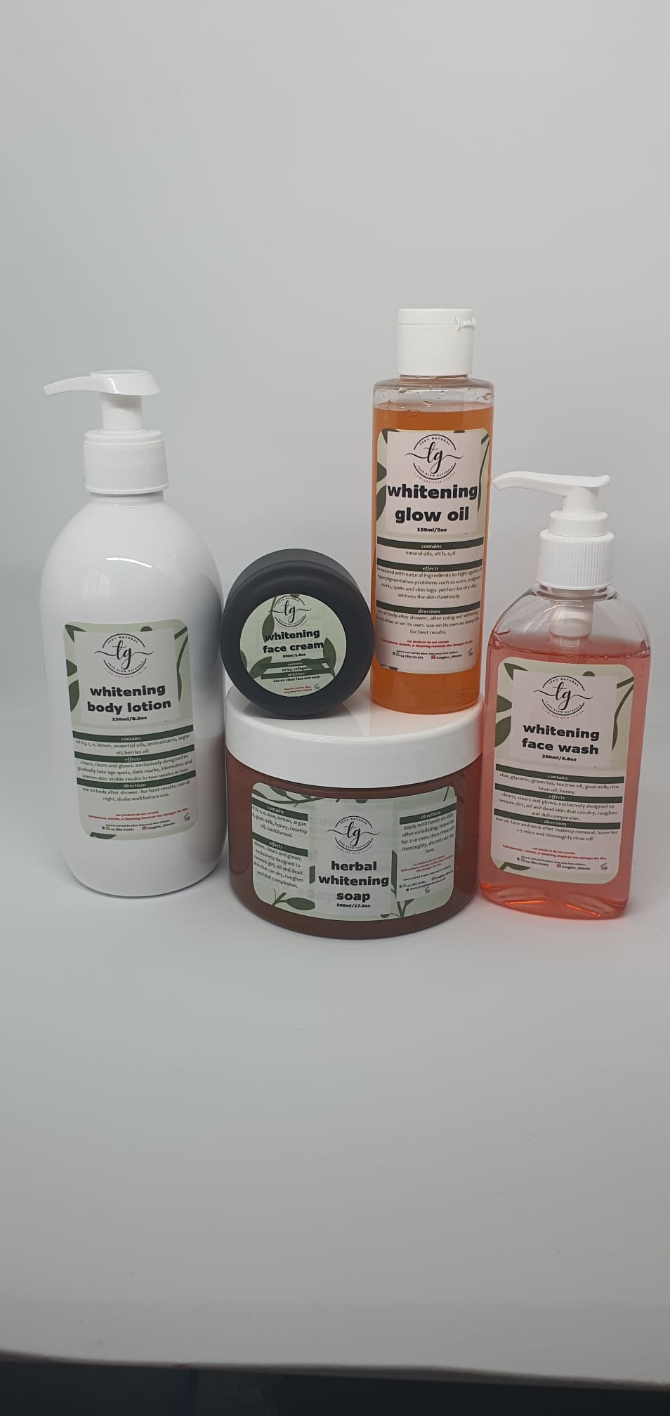 Face And Body Set Large - True Glow Naturals