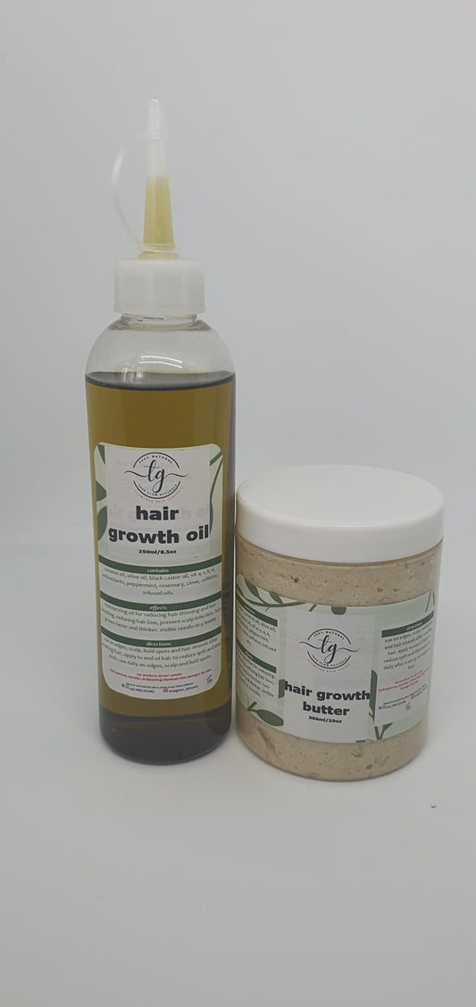 Hair Growth Set -  Sweet Almond Oil