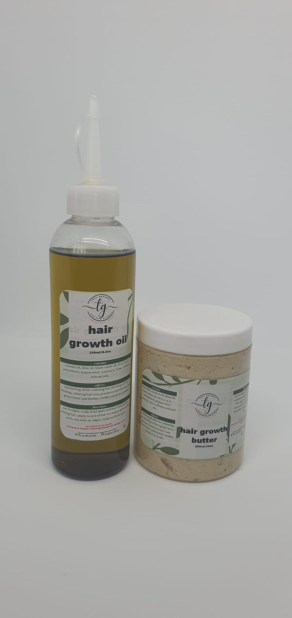 Hair Growth Set - Coconut Oil - True Glow Naturals