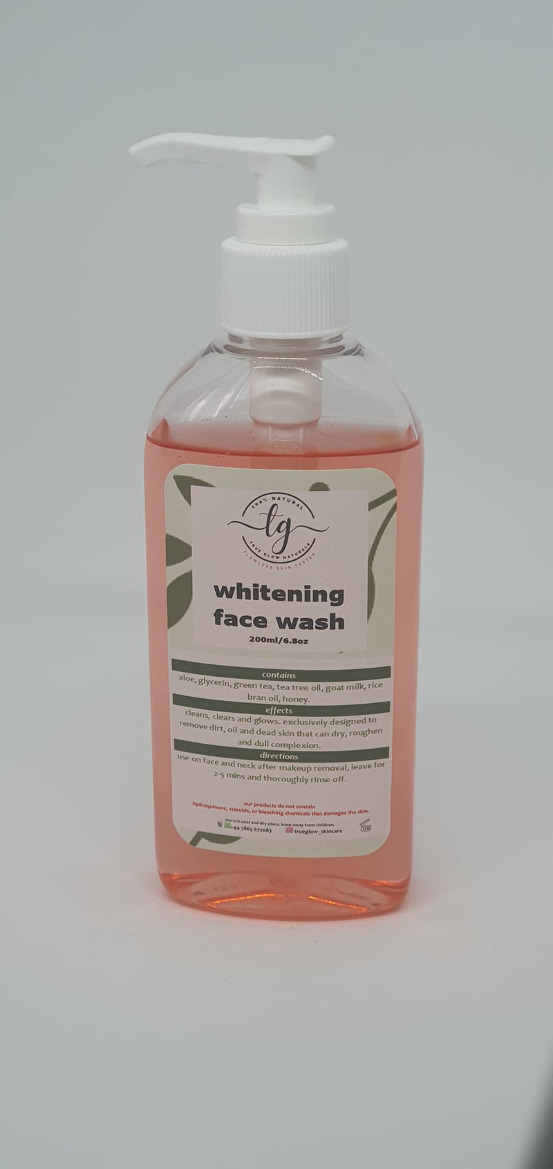Super Brightening Face Wash - True Glow Naturals