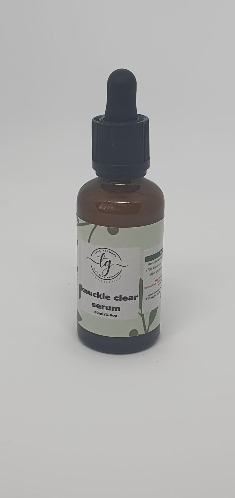 Extreme Knuckle Clear Serum (50ml) - True Glow Naturals