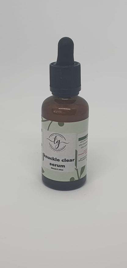 Extreme Knuckle Clear Serum (50ml) - True Glow Naturals