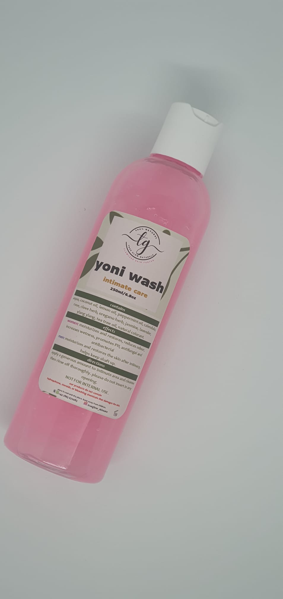 Yoni Gel Wash (250ml) - True Glow Naturals