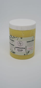 Brightening Face And Body Scrub (300ml) - True Glow Naturals
