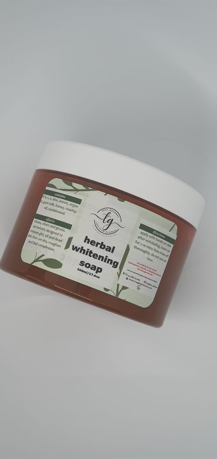 Super Brightening Black Soap (250ml)