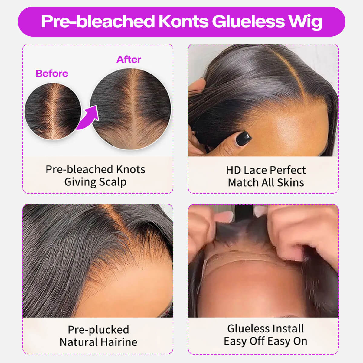 Allegra Body Wave Glueless Wig
