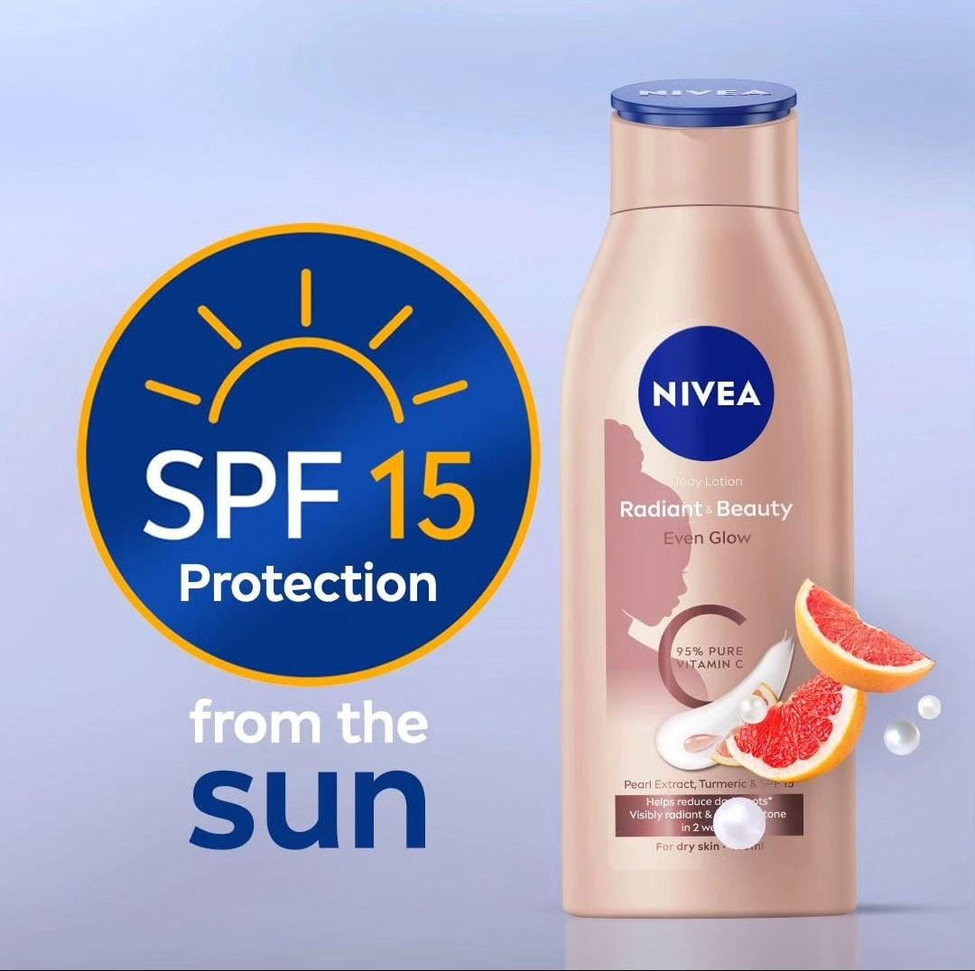 NIVEA RADIANT &amp; BEAUTY EVEN GLOW LOTION 400ML - True Glow Naturals