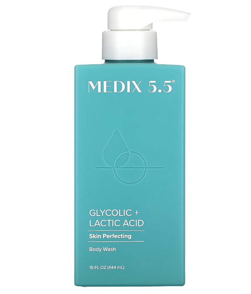 Medix 5.5, Skin Perfecting Body Wash, Glycolic + Lactic Acid , 15 fl oz (444 ml)