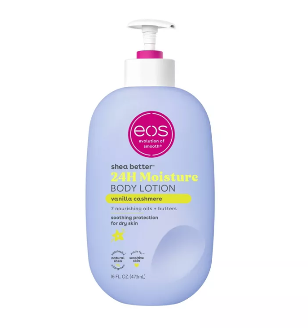 eos Shea Butter Moisture Body Lotion Vanilla Cashmere (473ml) - True Glow Naturals