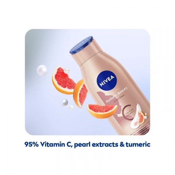 NIVEA RADIANT &amp; BEAUTY EVEN GLOW LOTION 400ML - True Glow Naturals