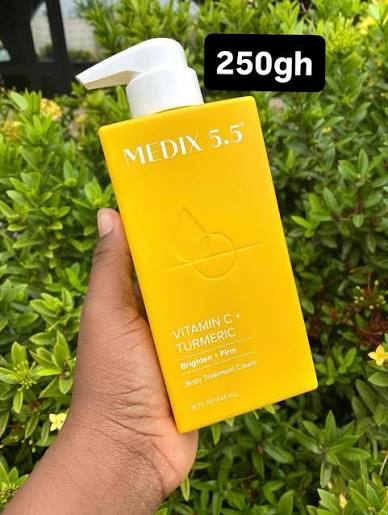 Medix 5.5 Body Treatment Cream with Vitamin C + Turmeric, 15 fl oz (444 ml) - True Glow Naturals